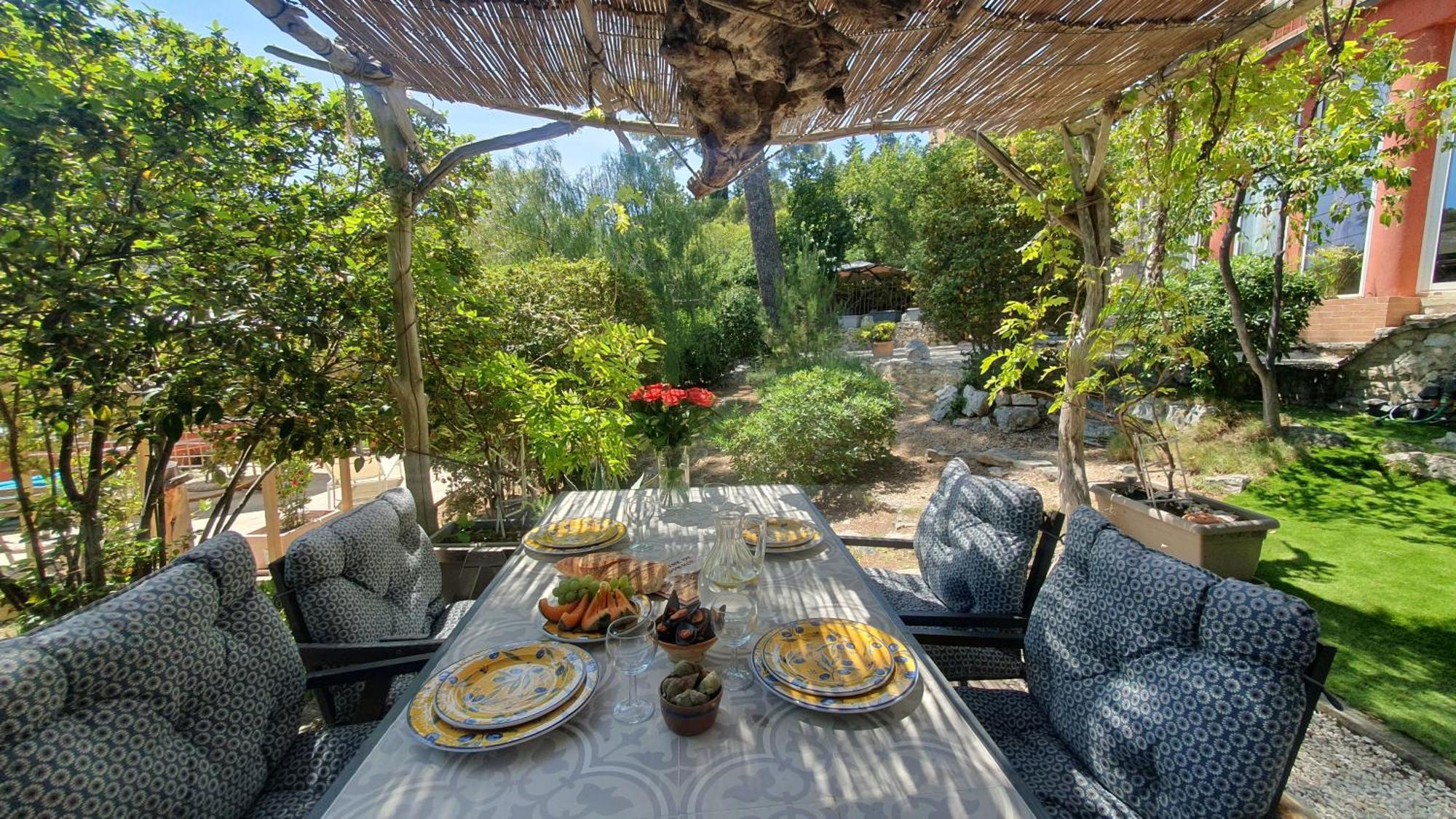 Appartements Avec Jardin Dans Villa Rocaille Cassis Exterior foto